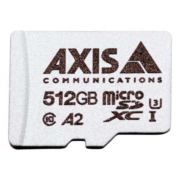 Axis 02365-001 memoria flash 512 GB MicroSDXC Classe 10 (SURVEILLANCE CARD 512GB - Warranty: 60M)Axis733102107643302365-001