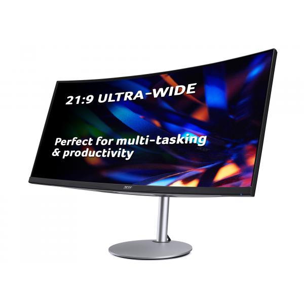 Acer CB2 CB342CURBMIIPHUZX 34 CURVED HA Monitor PC 86,4 cm [34] 3440 x 1440 Pixel UltraWide Quad HD LED Nero (ACER CB342CURBMIIPHUZX 34 CURVED HA)Acer4710886676904UM.CB2EE.006