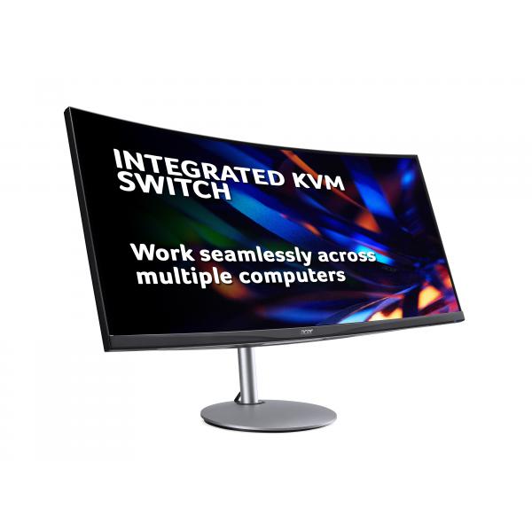 Acer CB2 CB342CURBMIIPHUZX 34 CURVED HA Monitor PC 86,4 cm [34] 3440 x 1440 Pixel UltraWide Quad HD LED Nero (ACER CB342CURBMIIPHUZX 34 CURVED HA)Acer4710886676904UM.CB2EE.006