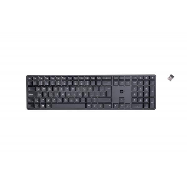 HP Tastiera wireless programmabile 450 (450 Wireless BLK Programmab - Warranty: 3M)Hp4R184AA#ABB