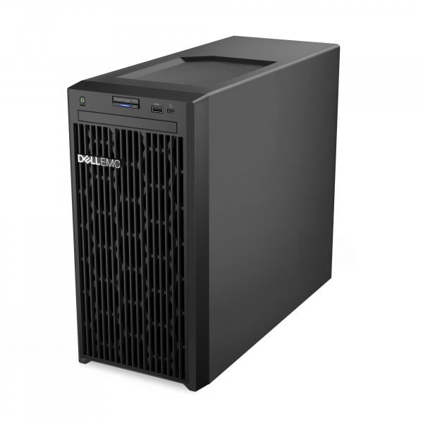 DELL PowerEdge T150 server 2 TB Armadio [4U] Intel Xeon E E-2334 3,4 GHz 16 GB DDR4-SDRAM 300 W (Dell PowerEdge T150 - Server - MT 1 via - 1 x Xeon E-2334 / fino a 4.8 GHz - RAM 16 GB - HDD 2 TB - Matrox G200 - Gigabit Ethernet - senza SO -monitor: n...