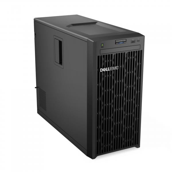 DELL PowerEdge T150 server 2 TB Armadio [4U] Intel Xeon E E-2314 2,8 GHz 16 GB DDR4-SDRAM 300 W (Dell PowerEdge T150 - Server - MT 1 via - 1 x Xeon E-2314 / fino a 4.5 GHz - RAM 16 GB - HDD 2 TB - Matrox G200 - Gigabit Ethernet - senza SO -monitor: n...