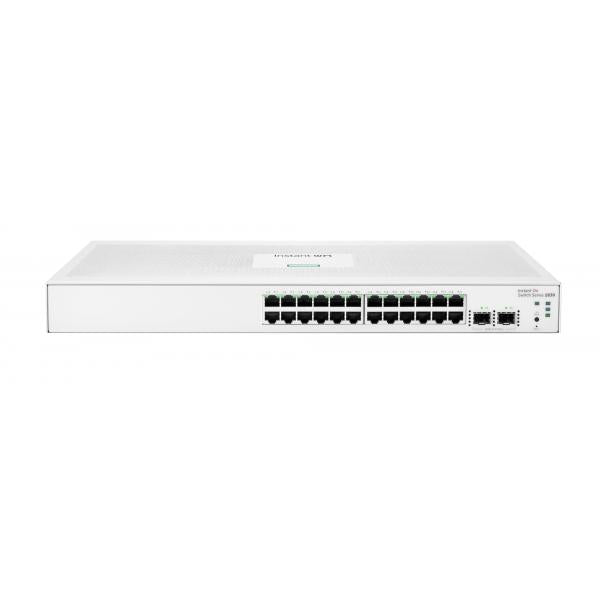 HPE Aruba Networking Networking Instant On Switch 24p Gigabit 2p SFP 1830 (Aruba Instant On 1830 24G 2SFP Switch)HpeJL812A