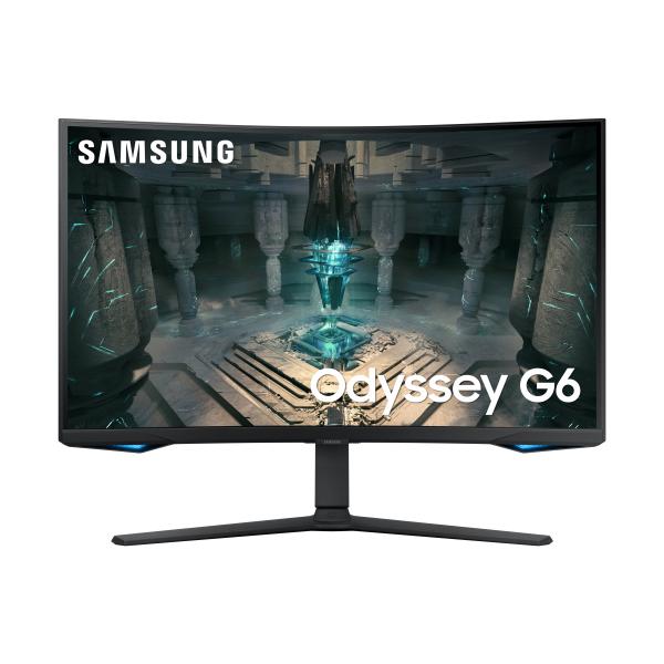 Samsung Monitor Gaming Odyssey G6 da 32'' QHD Curvo (Samsung LCD S32BG650EUX 32 black Gaming G65B)SamsungLS32BG650EUXEN