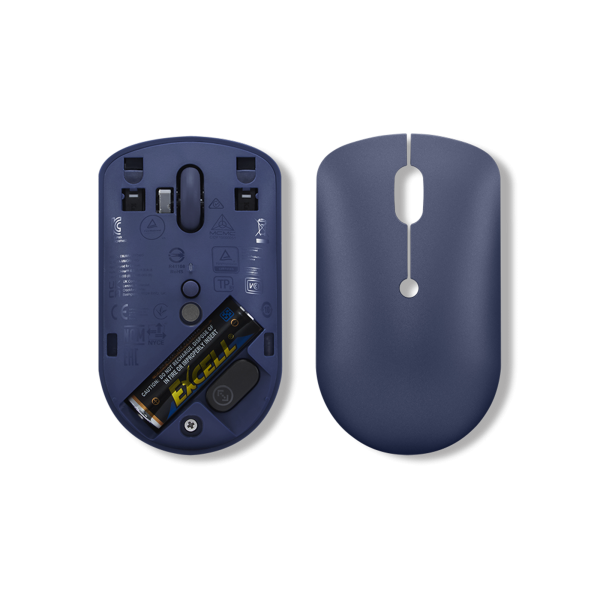 Lenovo Mouse wireless USBC 540 compatto [Blu Abyss] (540 Mouse Ambidextrous Rf - Wireless Optical 2400 Dpi - Warranty: 12M)Lenovo0195892016311GY51D20871