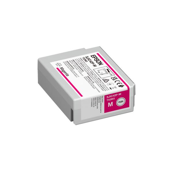 Epson SJIC42P-M cartuccia d'inchiostro 1 pz Originale Magenta (SJIC42P-M [MAGENTA] CARTRIDGE - )Epson8715946702834C13T52M340