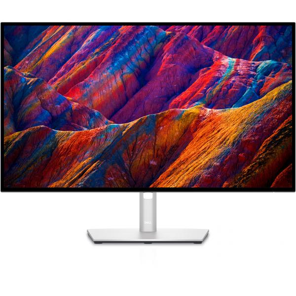 DELL UltraSharp Monitor 4K hub USB-C 27 - U2723QE (LED-Monitor - 68.47 cm [27] - DELL UltraSharp U2723QE, 68.6 - cm [27], 3840 x 2160 pixels, 4K Ultra HD, LCD, 8 ms, Silver - Warranty: 12M)DellDELL-U2723QE
