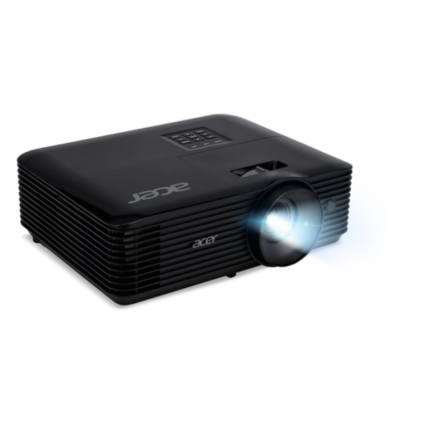 Acer X1128H DLP 3D SVGA 4500Lm 20000/1 Proiettore a raggio standard 4800 ANSI lumen SVGA [800x600] Compatibilità 3D Nero (ACER X1128H DLP 3D SVGA)Acer4710886258254MR.JTG11.002