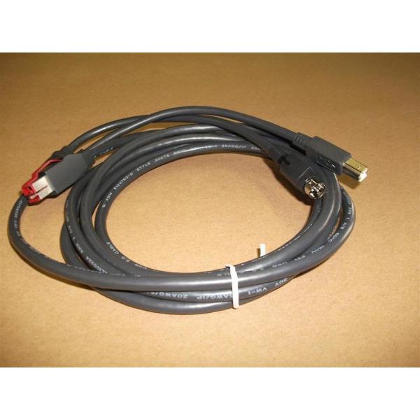 Epson 2218423 cavo USB 3,65 m USB A USB B Nero (EPSON PWR-USB TO 1X8 PWR USB - CABLE 3.65M BLACK)Epson87159467034042218423