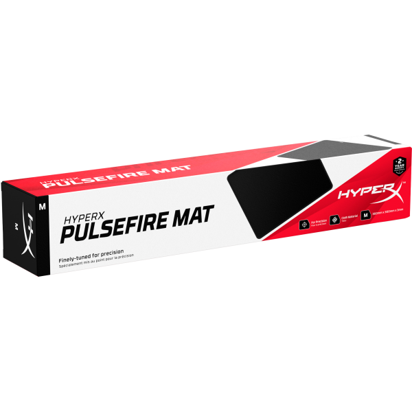 HyperX Pulsefire Mat  Mouse pad per gaming  Tessuto [M] (MOUSEPAD PULSEFIRE MAT M HMPM1-M)Hp4Z7X3AA