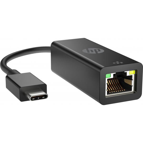 HP Adattatore da USB-C a RJ45 G2 (HP USB-C to RJ45 Adapter G2 - Network adapter - USB-C - Gigabit Ethernet x 1 - for Victus by HP Laptop 15, 16, Fortis 11 G9, Laptop 14, 15, 17, Pavilion x360 Laptop)Hp4Z527AA