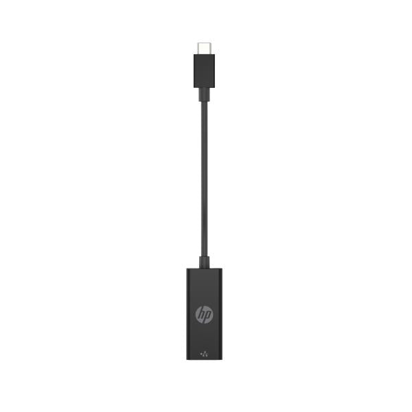 HP Adattatore da USB-C a RJ45 G2 (HP USB-C to RJ45 Adapter G2 - Network adapter - USB-C - Gigabit Ethernet x 1 - for Victus by HP Laptop 15, 16, Fortis 11 G9, Laptop 14, 15, 17, Pavilion x360 Laptop)Hp4Z527AA