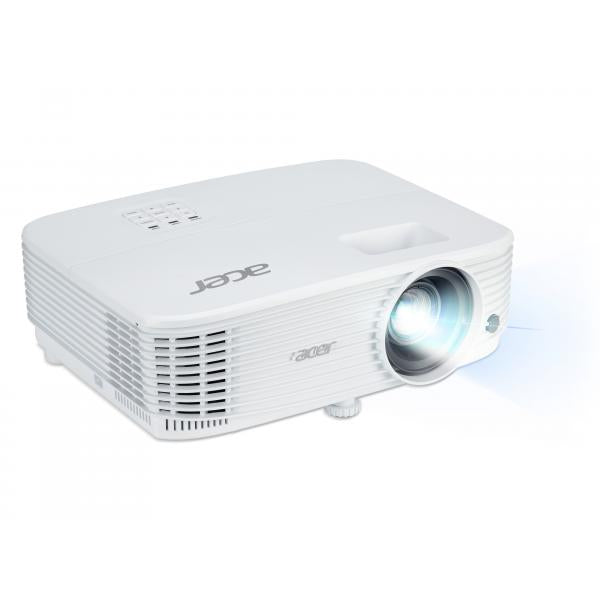Acer Essential P1157i Proiettore a raggio standard 4500 ANSI lumen DLP SVGA [800x600] Compatibilità 3D Bianco (Acer P1157i - DLP projector - portable - 3D - 4500 ANSI lumens - SVGA [800 x 600] - 4:3)Acer4710886672470MR.JUQ11.002
