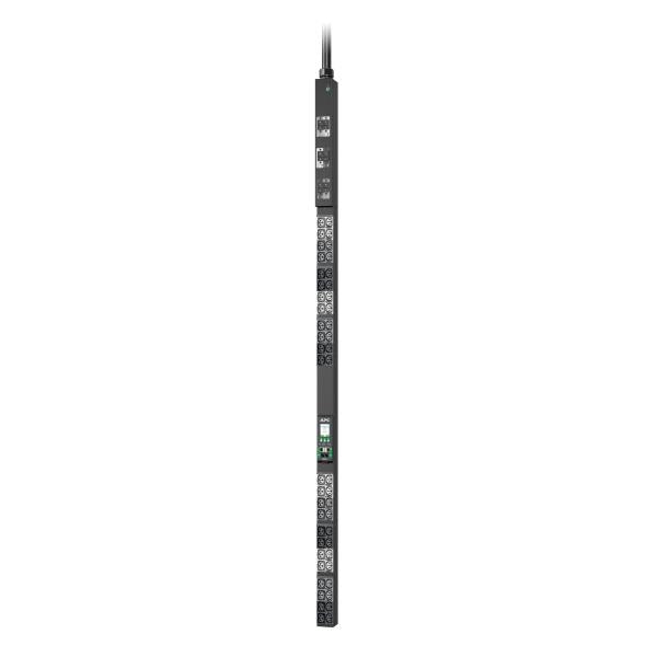 APC NetShelter Rack PDU Advanced unità di distribuzione dell'energia [PDU] 48 presa[e] AC 0U Nero (APC NetShelter Rack PDU Advanced - Unit? distribuzione alimentazione [montabile in rack] - misurato - AC 400/415 V - 17.3 kW - 17300 VA - trifase - Eth...