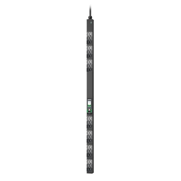 APC NetShelter Rack PDU Advanced unità di distribuzione dell'energia [PDU] 42 presa[e] AC 0U Nero (APC NetShelter Rack PDU Advanced - Unit? distribuzione alimentazione [montabile in rack] - misurato - AC 400/415 V - 11.5 kW - 11500 VA - trifase - Eth...