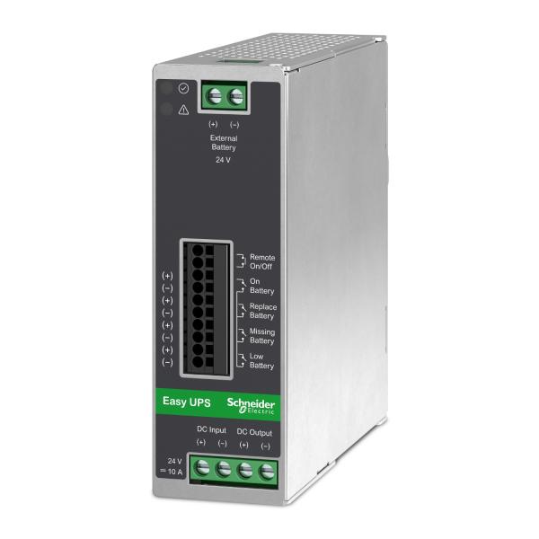 APC Din Rail Mount Switch Power Supply Battery Back Up 24V DC 20A gruppo di continuità [UPS] 0,48 kVA 480 W (E-UPS CONTROL MODULE 24V DC-DC DIN)Apc0731304436959BVS480XDPDR