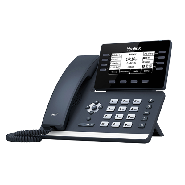 Yealink SIP-T53W telefono IP Grigio 8 linee LCD Wi-Fi (Yealink IP Telefon SIP-T53W)Yealink1301087