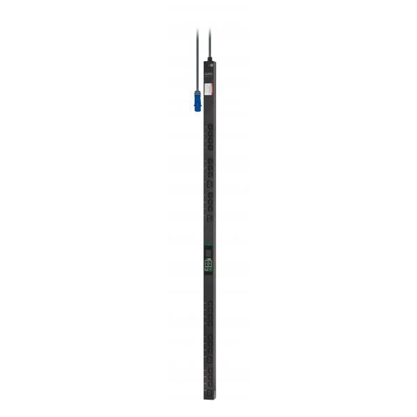 APC EasyPDU unità di distribuzione dell'energia [PDU] 24 presa[e] AC 0U Nero (APC EasyPDU EPDU1116SMBO - Power distribution unit [rack-mountable] - metered-by-outlet with switching - AC 200/208/230 V - 3680 VA - 1-phase - Ethernet 10/100, RS-485, ser...
