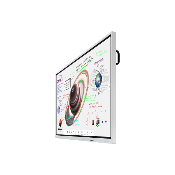 Samsung WM85B lavagna interattiva 2,16 m [85] 3840 x 2160 Pixel Touch screen Grigio, Bianco (85 WM85B Flip Pro Interactive Display - 85 WM85B Interactive Display 4K UHD 350 cd/m2 16/7 Operation Landscape Only)SamsungLH85WMBWLGCXEN