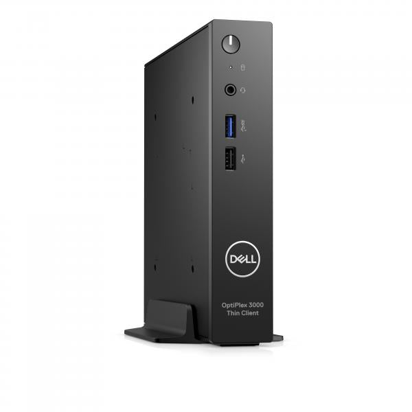 DELL OptiPlex 3000 2 GHz Wyse ThinOS 1,1 kg Nero N5105 (Dell OptiPlex 3000 Thin Client - Thin client - DTS - 1 x Celeron N5105 / 2 GHz - RAM 4 GB - flash - eMMC 32 GB - UHD Graphics - GigE - Dell ThinOS -monitor: nessuno - nero - BTS - con 3 anni di ...
