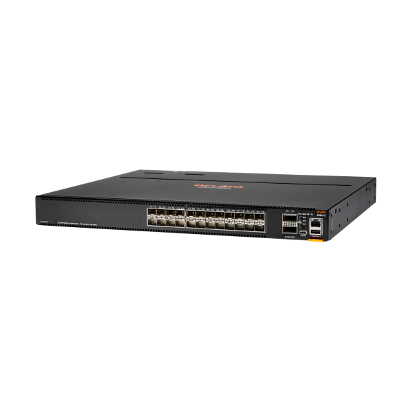 HPE Aruba Networking CX 8360-24XF2C v2 24p 10G SFP+ 2p 100G QSFP28 FB 3 Fans 2AC Bundle (HPE Aruba Networking 8360 24 SFP/SFP+ 2QSFP+ 2AC Bundle)HpeJL710C