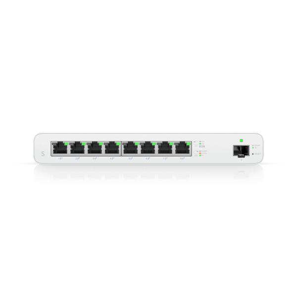 Ubiquiti UISP Gestito L2 Gigabit Ethernet [10/100/1000] Supporto Power over Ethernet [PoE] Bianco (Gigabit PoE switch for - Warranty: 24M)UbiquitiUISP-S