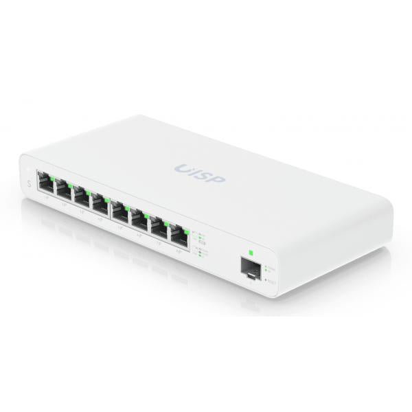 Ubiquiti UISP Gestito L2 Gigabit Ethernet [10/100/1000] Supporto Power over Ethernet [PoE] Bianco (Gigabit PoE switch for - Warranty: 24M)UbiquitiUISP-S