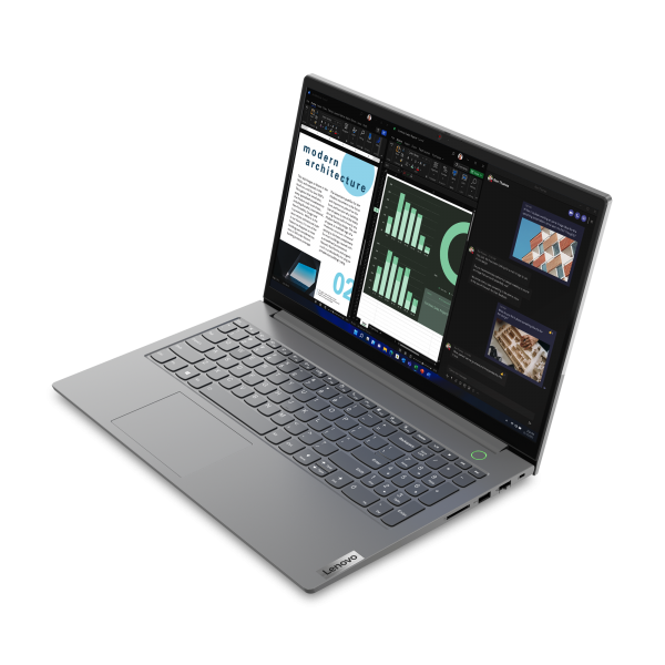 Lenovo ThinkBook 15 G4 ABA AMD Ryzen 7 5825U Computer portatile 39,6 cm [15.6] Full HD 16 GB DDR4-SDRAM 512 GB SSD Wi-Fi 6 [802.11ax] Windows 11 Pro Inglese UK Grigio (TB 15 G4 R7 5825U 8+8GB 512GB W11P) - Versione UKLenovo019637941737921DL000BUK