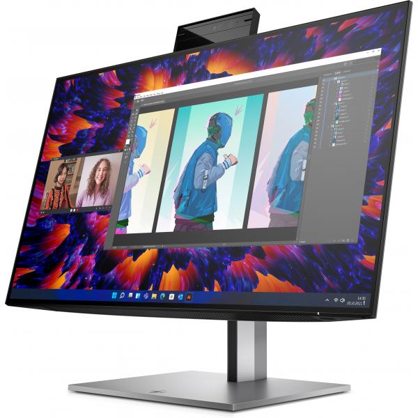 HP Z24m G3 QHD Conferencing Display (Z24M G3 Computer Monitor 60.5 - Cm [23.8] 2560 X 1440 Pixels - Quad Hd Silver - Warranty: 12M)Hp4Q8N9AA