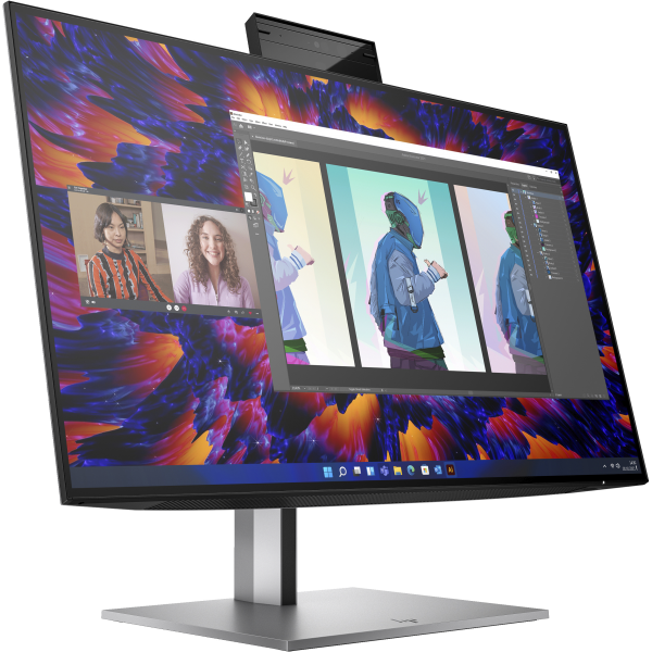 HP Z24m G3 QHD Conferencing Display (Z24M G3 Computer Monitor 60.5 - Cm [23.8] 2560 X 1440 Pixels - Quad Hd Silver - Warranty: 12M)Hp4Q8N9AA