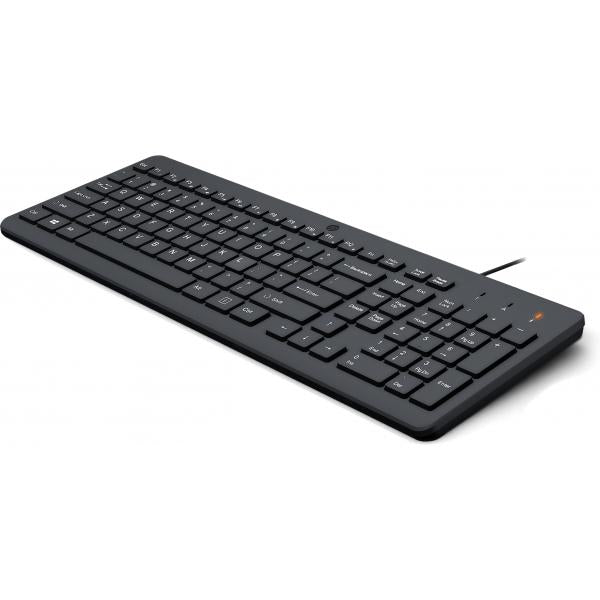 HP Tastiera cablata 150 (150 Wired Keyboard Euro - Warranty: 3M)Hp664R5AA#ABB