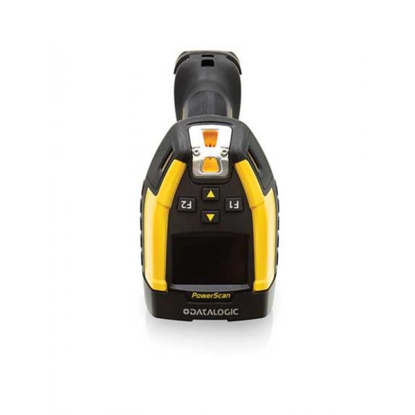 Datalogic PM9600-DHP433RBK10 lettore di codici a barre Lettore di codici a barre portatile 1D/2D Laser Nero, Giallo (PM9600 HI PERF 433MHZ - DISPLAY/4-KEY KEYPAD REMOVABLE B)DatalogicPM9600-DHP433RBK10
