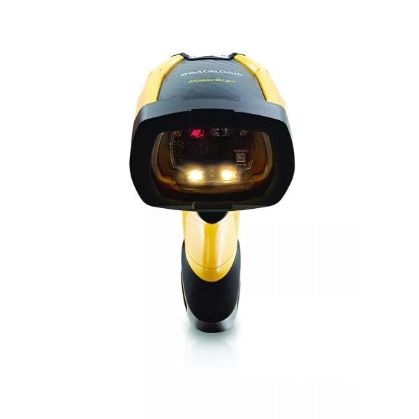Datalogic PM9600-SR433RBK10 lettore di codici a barre Lettore di codici a barre portatile 1D/2D Laser Nero, Giallo (PM9600-SR STD RANGE 433MHZ USB - KIT INCL SCANNER PM9600-SR CRADL)DatalogicPM9600-SR433RBK10
