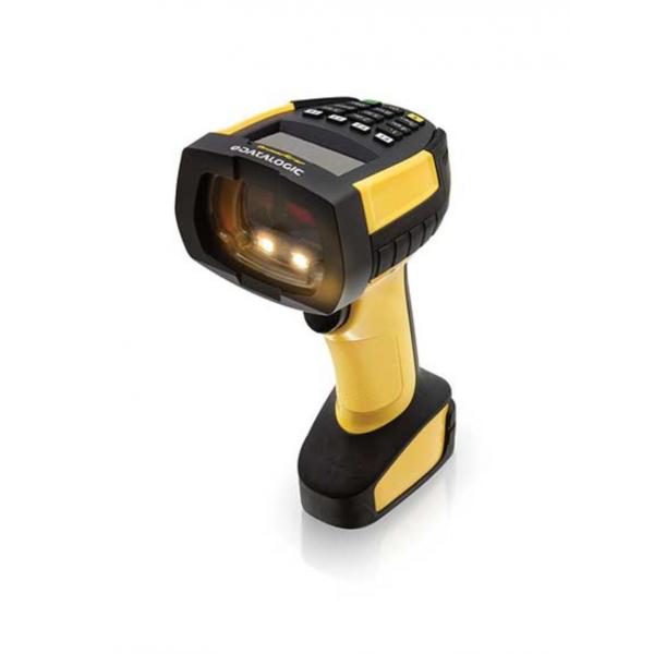 Datalogic PM9600-DKHP433RB lettore di codici a barre Lettore di codici a barre portatile 1D/2D Laser Nero, Giallo (PM9600 HI PERF 433MHZ - DISPLAY/16-KEY KEYPAD REMOVABLE)DatalogicPM9600-DKHP433RB
