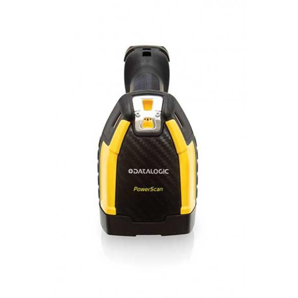 Datalogic PM9600-SR433RB lettore di codici a barre Lettore di codici a barre portatile 1D/2D Laser Nero, Giallo (PM9600-SR STD RANGE 433MHZ - REMOVABLE BATTERY)DatalogicPM9600-SR433RB