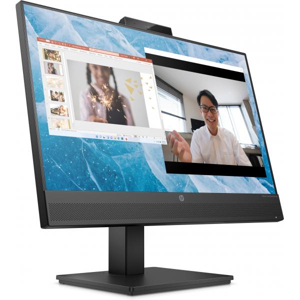 HP M24m Monitor PC 60,5 cm [23.8] 1920 x 1080 Pixel Full HD Nero (M24M Conferencing Monitor - Computer Monitor [24] - Warranty: 12M)Hp678U5AA#ABB