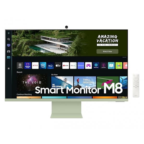 Samsung LS32BM80GUUXXU Monitor PC 81,3 cm [32] 3840 x 2160 Pixel 4K Ultra HD Verde, Bianco (32IN UHD USB-C GREEN SMART MON)Samsung8806094365771LS32BM80GUUXXU