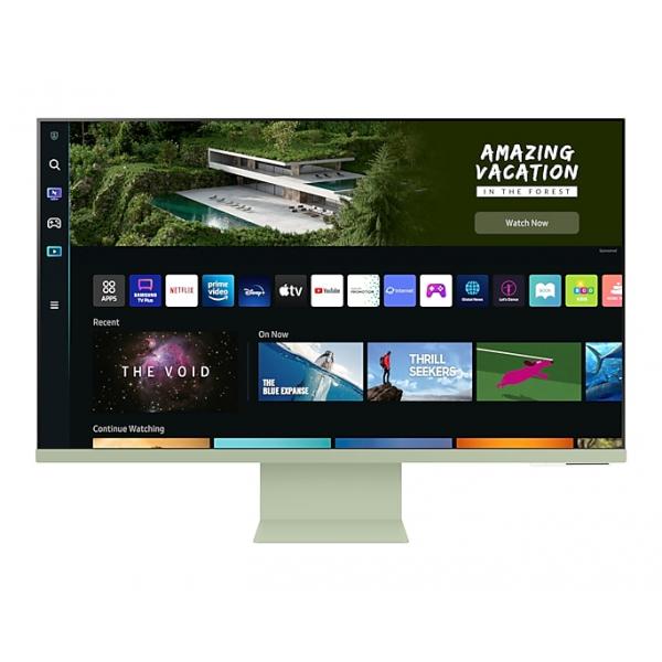 Samsung LS32BM80GUUXXU Monitor PC 81,3 cm [32] 3840 x 2160 Pixel 4K Ultra HD Verde, Bianco (32IN UHD USB-C GREEN SMART MON)Samsung8806094365771LS32BM80GUUXXU