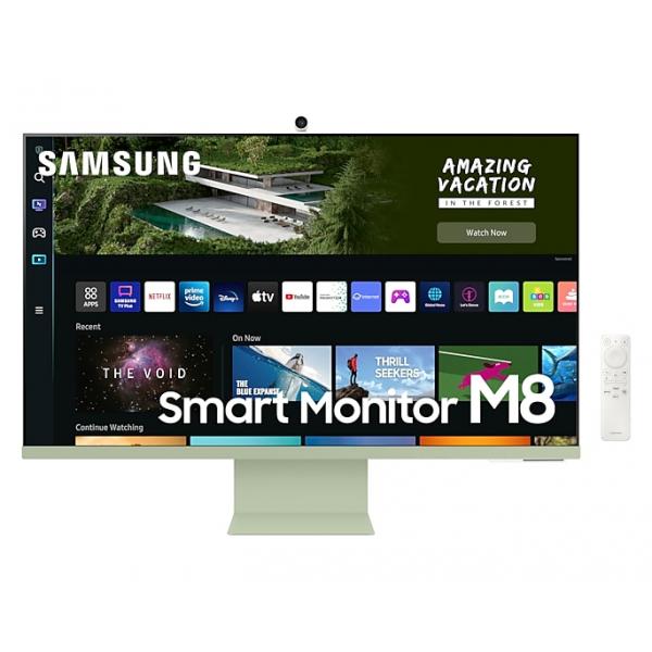 Samsung LS32BM80GUUXXU Monitor PC 81,3 cm [32] 3840 x 2160 Pixel 4K Ultra HD Verde, Bianco (32IN UHD USB-C GREEN SMART MON)Samsung8806094365771LS32BM80GUUXXU