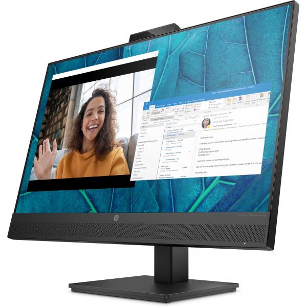HP Monitor M27m Conferencing (M27M Computer Monitor 68.6 Cm - [27] 1920 X 1080 Pixels Full - Hd Black - Warranty: 12M)Hp678U8AA