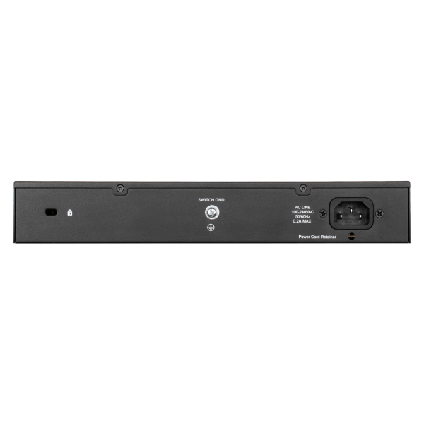 D-Link DGS-1100-24PV2 Gestito L2 Gigabit Ethernet [10/100/1000] Supporto Power over Ethernet [PoE] Nero (24-PORT POE SMART SWITCH - GIGABIT)D-linkDGS-1100-24PV2/E