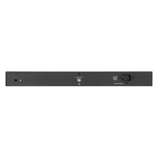 D-Link DGS-1100-26MPV2/E switch di rete Gestito L2 Gigabit Ethernet [10/100/1000] Supporto Power over Ethernet [PoE] Nero (26-PORT POE+ GB SMART MANAGED - SWITCH)D-linkDGS-1100-26MPV2/E