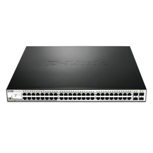 D-Link DGS-1210-52MP Gestito L2 Gigabit Ethernet [10/100/1000] Supporto Power over Ethernet [PoE] Nero, Grigio (52-PORT LAYER2 GIGABIT SWITCH - 48X POE SMART MANAGED)D-linkDGS-1210-52MP/E