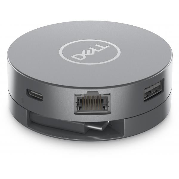 DELL Adattatore multiporta 6-in-1 USB-C , DA305 (Dell 6-in-1 Multiport Adapter DA305 - Docking station - USB-C - HDMI, DP, USB-C - 1GbE)DellDELLDA305Z