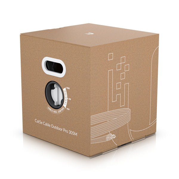 Ubiquiti UACC-CABLE-C5E-OUTDOOR-PRO-305M-W cavo di rete Bianco Cat5e S/UTP [STP] (Ubiquiti UniFi Professional Outdoor Cat5e Ethernet Cable 305m Reel - UACC-CABLE-C5E-OUTDOOR-PRO-305M-W)Ubiquiti0810010077325UACC-CABLE-C5E-OUTDOOR-PRO-305M-W
