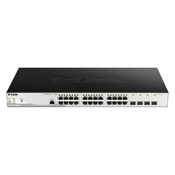 D-Link DGS-1210-28P/ME/E switch di rete Gestito L2/L3 Gigabit Ethernet [10/100/1000] Supporto Power over Ethernet [PoE] 1U (D-Link DGS 1210-28P/ME - switch - 28 p)D-linkDGS-1210-28P/ME/E