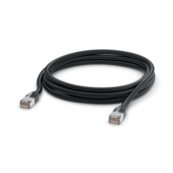 Ubiquiti UACC-CABLE-PATCH-OUTDOOR-3M-BK cavo di rete Nero Cat5e S/UTP [STP] (Ubiquiti Patch-Kabel 3m Outdoor Black UACC-CABLE-PATCH-OUTDOOR-3M-BK 3m UniFi Outdoor Patch Cable [1 GbE])UbiquitiUACC-CABLE-PATCH-OUTDOOR-3M-BK