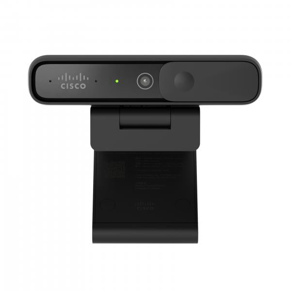 Cisco Desk Camera 1080p webcam 8 MP 1920 x 1080 Pixel USB 2.0 Nero (Cisco Webex Desk Camera - Webcam - colore - 1080p - audio - USB-C - YUY2, NV12, MJPEG)Cisco0889728455350CD-DSKCAMD-C-WW