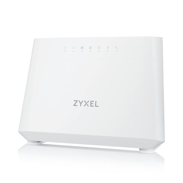 Zyxel EX3301-T0 router wireless Gigabit Ethernet Dual-band [2.4 GHz/5 GHz] Bianco (Zyxel EX3301-T0 - Router wireless switch a 4 porte - 1GbE - Wi-Fi 6 - Dual Band - adattatore per telefono VoIP)Zyxel4718937614967EX3301-T0-EU01V1F