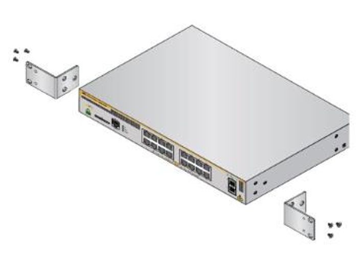 Allied Telesis AT-RKMT-J13 Grigio Metallo (Allied Telesis AT-RKMT-J13 - Rack mounting kit - for AT x230, x330, CentreCOM AT-GS970EMX/20, GS970EMX/28, x230-18, x230-28, x230L-17, x330-28)Allied TelesisAT-RKMT-J13